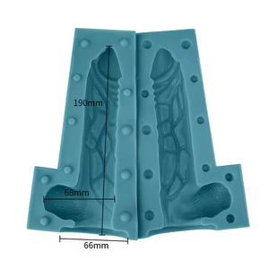 Große Lustige <span class=keywords><strong>Penis</strong></span>-Silikonform für Geburtstagspartys zum Backen, DIY Mousse, Schokolade, Fondant, Seife, Eiswürfel, Kuchenwerkzeuge - Product Image 5