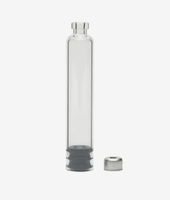 Cartouche en verre bleu stérile à chambre unique de 3 ml pour stylo injecteur, emballage pharmaceutique, flacon à couvercle plastique prêt à l'emploi (RTU) Yiheng