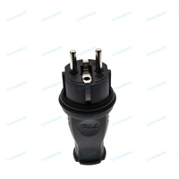 Französische IP44 Wasserdichte Messing-Buchse 16A Elektrischer Schuko-Stecker 250V AC Stromadapter 4000W Industriell
