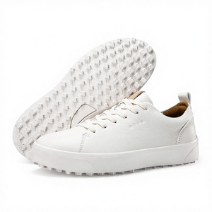 Chaussures de golf pour hommes Le Chuang THESTRON, style business décontracté, dessus en cuir véritable, doublure en PU, semelle intermédiaire en EVA, confortables, imperméables - Product Image 3
