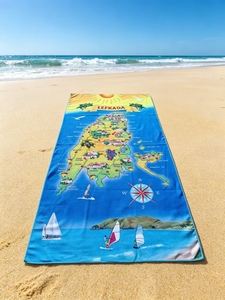 Toalla de <span class=keywords><strong>Playa</strong></span> de Microfibra Personalizada, Suave y Altamente Absorbente, de Secado Rápido, para Uso en Verano - Product Image 5