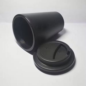 Vaso de Café de Plástico PP de Doble Pared de 12 oz/350 ml, Vaso para Llevar, Tapa a Prueba de Fugas, Uso Comercial, Apto para Lavavajillas - Product Image 4