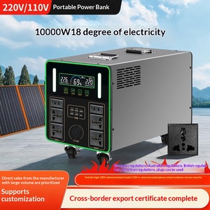 Estación de energía portátil para exteriores, fuente de alimentación portátil para almacenamiento de energía en el hogar. - Product Image 1