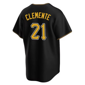 Maillot de baseball pour homme Pittsburgh City Connect 2026 – 30 Paul Skenes, 6 Griffin, 15 O'Neal Cruz, 21 Clemente – Maillot de baseball USA brodé - Product Image 5