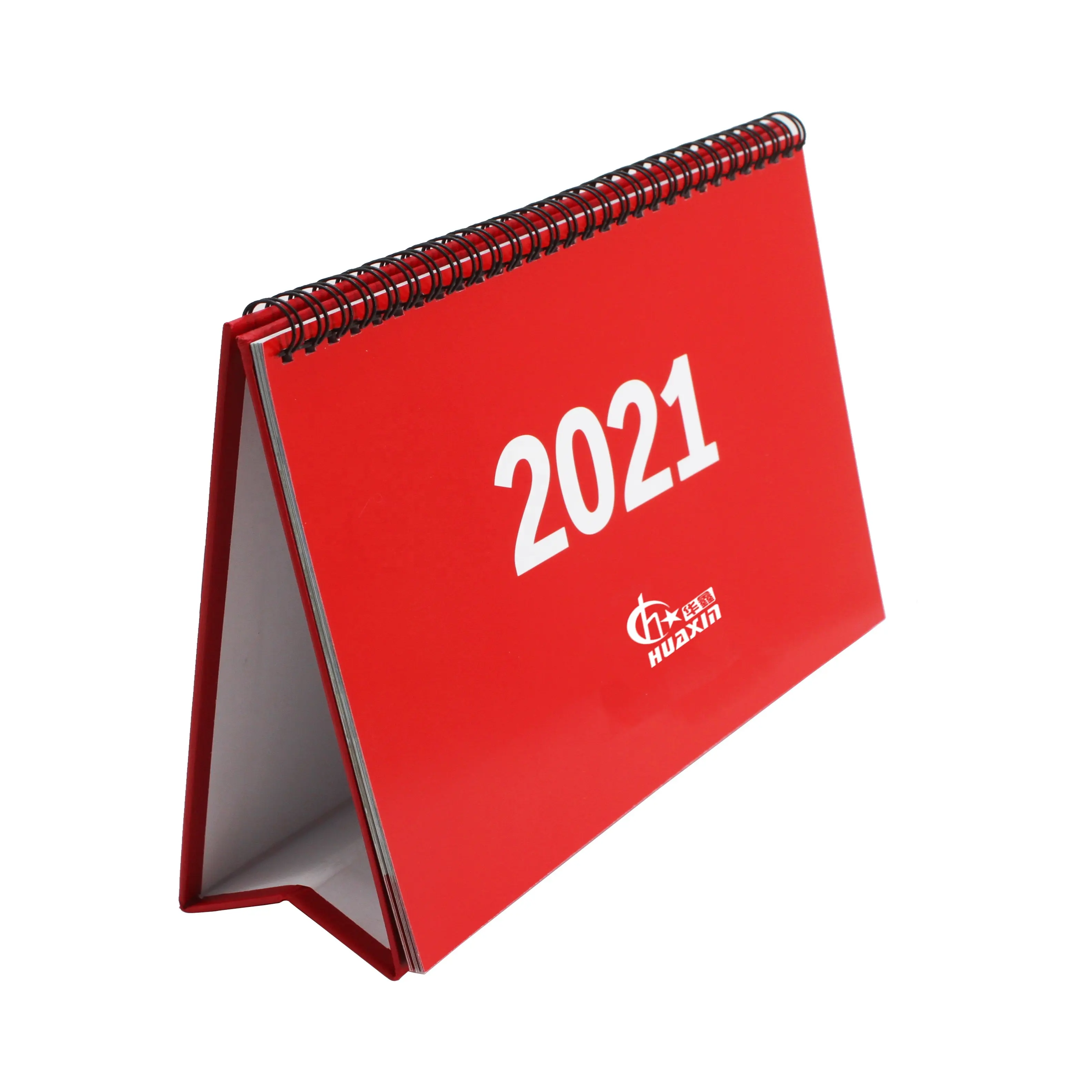 2022 novo design personalizado impressão folding permanente calendário de mesa a granel