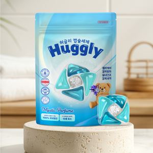 Cápsulas de Lavandería Huggly 10 en 1 Directo de Fábrica, Aroma Perfumado Místico, Extra Concentrado, Limpieza Profunda, Dosis para Familias Grandes - Product Image 2