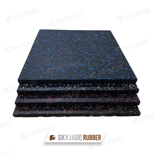 Pavimenti in gomma SKMR-Gui Skyjade Outdoor Indoor playground piastrelle in gomma tappetino fitness cross fit palestra <span class=keywords><strong>pavimento</strong></span> in gomma - Product Image 2