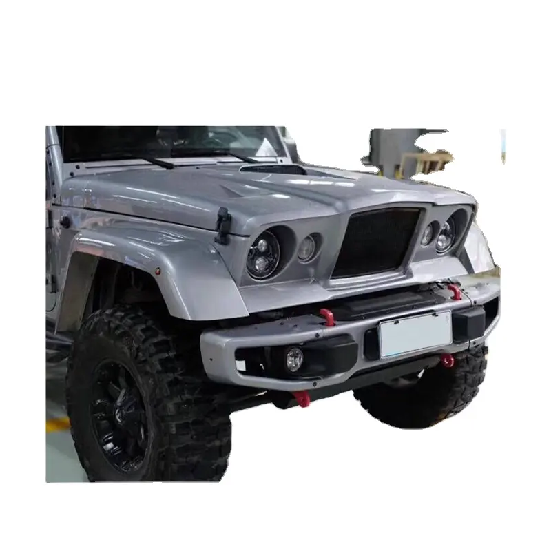 Hệ Thống Cơ Thể Tự Động Retro FRP Bộ Dụng Cụ Cơ Thể Cho Jeep Wrangler JK 2007 + Phụ Kiện Phần Maiker Offroad Mui Xe, Fender, Grill Bộ Phận