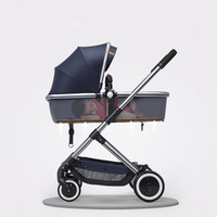 Poussette bébé légère en lin Purorigin 2026 3 en 1, landau pour nouveau-né, poussette de voyage portable