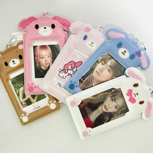 Fabricant plastique personnalisé PVC <span class=keywords><strong>Mini</strong></span> K-<span class=keywords><strong>pop</strong></span> Photocard Holder Lomo Card PC Card Plastic PVC Kpop Case Photocard Holder - Product Image 1
