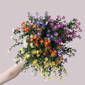 Garden Ornament New Artificial Eucalyptus Daisy Bouquet Living Room Wedding Decoration Home Decor Faux Flower Artificial Plant - Product Image 2