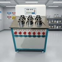Testeur de perméabilité du sable, machine d'essai du sable de fonderie, équipement de laboratoire, testeur de perméabilité du mortier