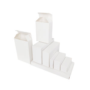 Groothandel Op Maat Bedrukt Logo Kartonnen Witte Kaart Verpakking Dozen Golfkartonnen Vliegtuigdoos Verzenddoos - Product Image 6