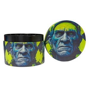 <b>Herb</b> Grinder 6 Pcs Display <b>Box</b> Round Magnetic Zinc Alloy Dry <b>Herb</b> Grinder With Sharp Teeth And Colorful Design - Product Image 6