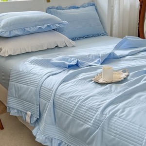 Khuyến mãi lớn Bộ ga trải giường khách sạn 5 sao chất liệu vải lanh thật Bộ ga trải giường vải lanh tự nhiên nguyên chất Bộ chăn ga vải lanh - Product Image 3