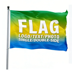 Double Sided Logo Advertising Nylon Polyester <strong>Banner</strong> Wall Flags Custom 3x5Digitally Printed Polyester Wedding Festive Flags - Product Image 3