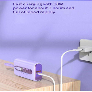 Banco de Energía OEM de 10000mAh con Pantalla Digital, Cables Integrados y Celdas 21700 - Cargador Portátil de Carga Rápida de 22.5W - Product Image 5