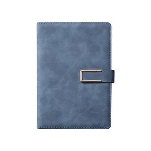 Custom Logo Spiral Binding <b>A5</b> Faux Cover Embossed PU Leather Notebook <b>Diaries</b>-Fast Shipping Gift Option - Product Image 5