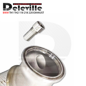 De escape de acero inoxidable tubo de bajada para <span class=keywords><strong>BMW</strong></span> 118/218/220 <span class=keywords><strong>B38</strong></span> 1,5 T 2015-2018 tubos de escape del coche sistema de escape - Product Image 2