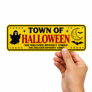 <strong>Halloween</strong> Custom Car Stickers <strong>Decals</strong> Spooky Cool Die Cut PVC UV Resistant Waterproof Self Adhesive Stickers Personalized Logo - Product Image 2
