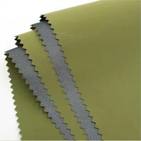 Capa impermeable TPU Laminado Tricot Telas Nylon Poliéster Tejido liso Tejido posterior Tejido Softshell para chaquetas