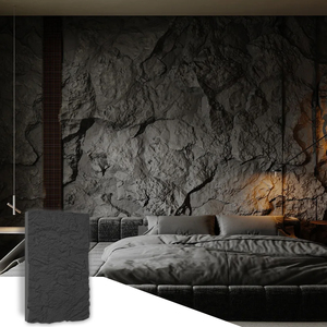 Muestra Gratuita de Panel de <span class=keywords><strong>Piedra</strong></span> Moderna Ignífugo de Espuma de PU, Losa Grande Impermeable, <span class=keywords><strong>Piedra</strong></span> Artificial para Interiores y Exteriores, Fácil de Instalar en Paredes - Product Image 5