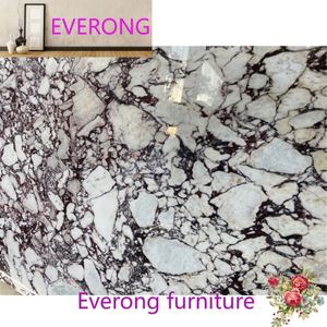 Nueva Tendencia en Mármol, <span class=keywords><strong>Precio</strong></span> por <span class=keywords><strong>M2</strong></span> de Losa de Calacatta Viola para Diseño de Encimeras de Cocina Interiores - Product Image 5