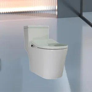 बाथरूम शौचालय बिजली बुद्धिमान Closestool गरम के साथ चीन में किए गए चीनी मिट्टी शौचालय जेट स्प्रे Bidet सीट