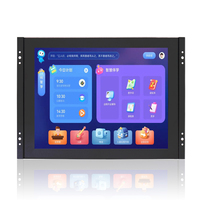 12 İnç Dokunmatik Ekranlı Açık Çerçeveli Monitör, 1024x768 VGA USB BNC ve AV Girişleri, 4:3 En Boy Oranı, Yeni Ekran Ürünü