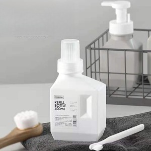 Thấp moq 400ml 600ml 1000ml Chất lượng cao Refill thiết kế mới giặt chất lỏng làm sạch rửa chất tẩy rửa chai - Product Image 2