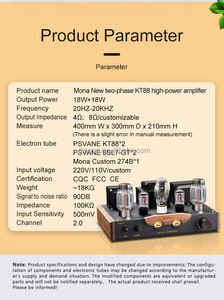 LXY-KT88 Mini 18W * <span class=keywords><strong>2</strong></span> HiFi sınıf 5.0 ev güç amplifikatörü saf sınıf-alıcıları ve amplifikatörler için tek uçlu bir hat HiFi çip - Product Image 6