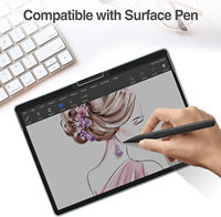 Protection d'écran de tablette anti-espionnage 360° de qualité AAA pour Microsoft Surface Pro 11/10/9/8/X 13'' anti-lumière bleue magnétique souple