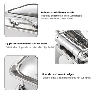 Ensemble d'ustensiles de cuisine de restauration commerciale <span class=keywords><strong>bougie</strong></span> marmite chauffante <span class=keywords><strong>chauffe</strong></span>-plats présentoir de buffet de nourriture <span class=keywords><strong>chauffe</strong></span>-<span class=keywords><strong>plat</strong></span> - Product Image 2