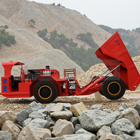 minière 10 tonnes direction articulée à empattement court or et diamant pour camion minier souterrain économe en carburant