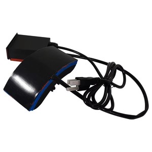 Heating Transfer Silicone <b>Heater</b> Pad Set for Hat Cap Curved Heating Element Press Mat Pad 14*7.62mm Size 110V/150W 0-220C - Product Image 2