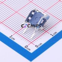GT-TA158B-H078-L1 Tactile Switch DIP,7.2x7.2mm Switch Single Pole Single Throw Sphere Button 3N Vertical Mount