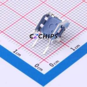 GT-TA158B-H078-L1 Tactile Switch DIP,7.2x7.2mm Switch Single Pole Single Throw Sphere Button 3N Vertical Mount - Product Image 2