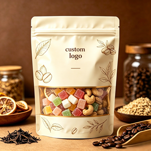 Bolsa de Mylar con Cierre Personalizada, con Ventana Transparente, de Grado Alimenticio, Reutilizable, para Café, Gelatina, Chips y Snacks - Product Image 2