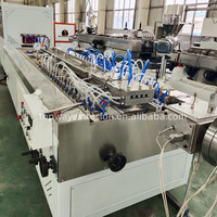Machine de fabrication de panneaux de plafond en PVC Ligne d'extrusion de panneaux muraux et de plafonds à bande argentée blanche brillante