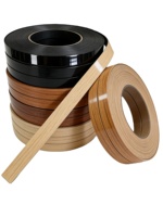 Bande de chant ABS personnalisée à surface mate pour unités de meubles de bureau en bois de style épuré