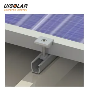 Vendita calda del pannello solare sul tetto di montaggio in alluminio morsetto