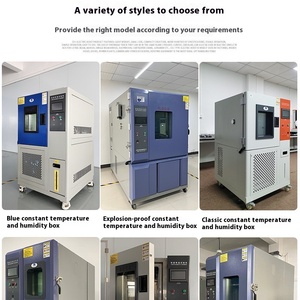 Produttore programmabile 220V elettronica temperatura costante umidità per camera di prova personalizzabile-40 °C ~ 150 °C 80L-1000L alto - Product Image 4