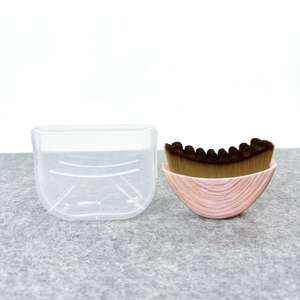 Pinceau de maquillage individuel pour drainage lymphatique du visage - Conception ergonomique pour un drainage précis de la peau/massage soulageant la fatigue - Brosse sèche - Product Image 6