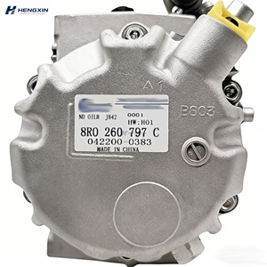 คอมเพรสเซอร์แอร์ไฟฟ้า 300V รุ่น 8R0260797C สำหรับ Audi Q5 A6 A8 Hybrid Quattro 042200-0383 8R0.260.797.C ปั๊มแอร์ R134a - Product Image 5
