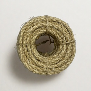 Cuerda de sisal flexible y duradera de alta resistencia Cuerda de fibra suave Corda De Sisal Cuerda barata sin tratar - Product Image 2