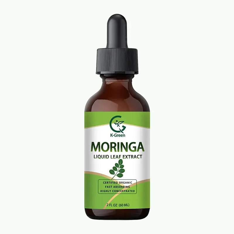 wholesale moringa Leaf Extract Drops Moringa Oleifera Leaf Extract Breastfeeding Lactation Supplement for Breast Milk Supply