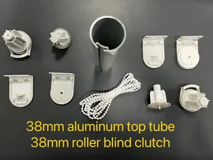38Mm Roller Blinds Aksesori Kopling untuk Komponen Penutup Jendela Komponen Tirai Dalam Ruangan BUD38-1 Tugas Berat