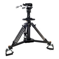EP880LK Système de pompe à air pour bol de 100 mm, charge utile 28 kg, avec caméra vidéo, téléprompteur, trépied et pied de support pour équipement de diffusion