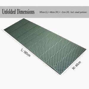Colchonetas de Espuma GLIWAY para Acampar, Tapete Suave Impermeable, Colchonetas Anchas para Picnic y Yoga, Colchoneta Plegable para Dormir al Aire Libre - Product Image 3
