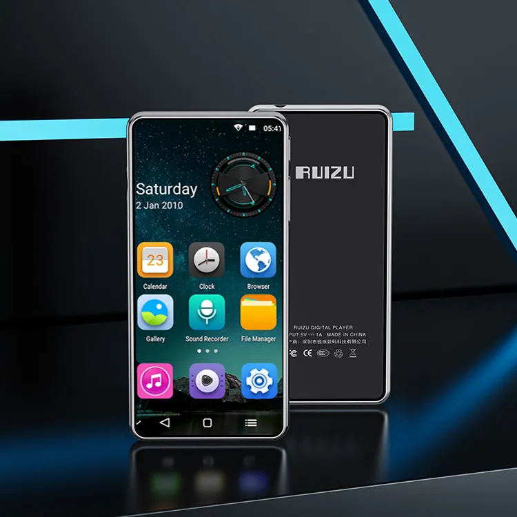 RUIZU H8 Android WiFi MP4 Player Bluetooth Full Touch Screen Internet Radio Mp3 4 inch Portable Walkman Hifi Players Smart APP